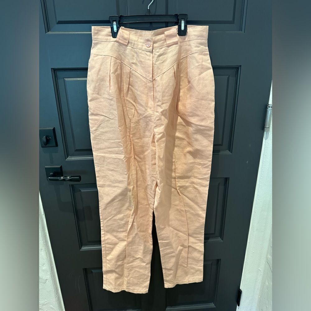 Blush pink vintage pants